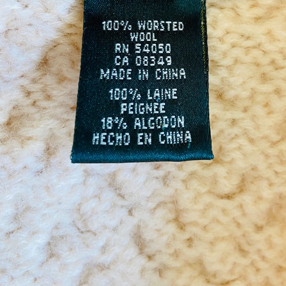 RARE Ralph Lauren Hand Knit Toggle Sweater Coat - Picture 5 of 8